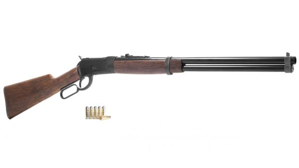 Winchester 92 Deko Model 1892 SRC mit Dekopatronen - Schwarz