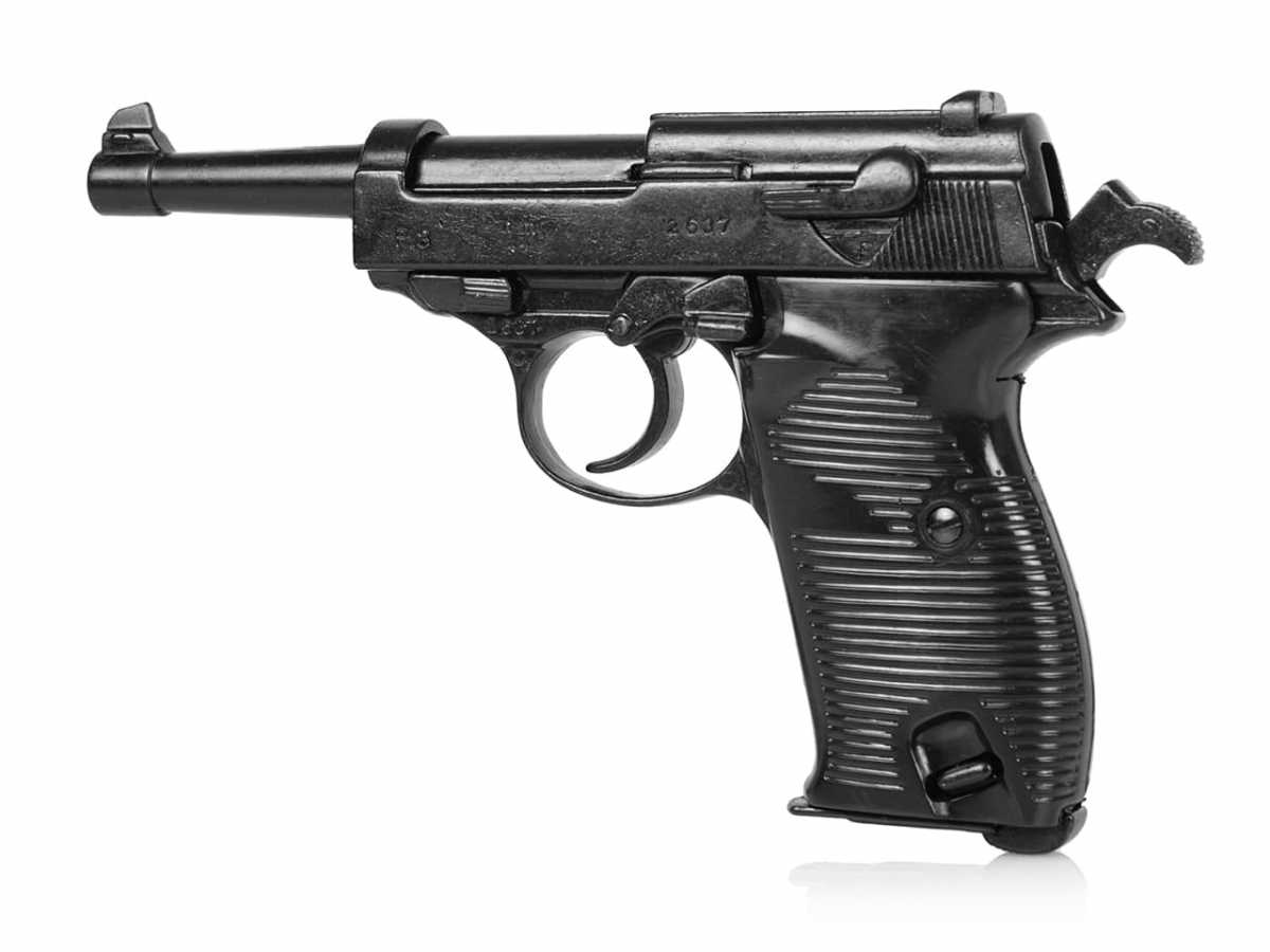 Walther P38 Deko Pistole Kaliber 9mm | Waffen-Schaulade